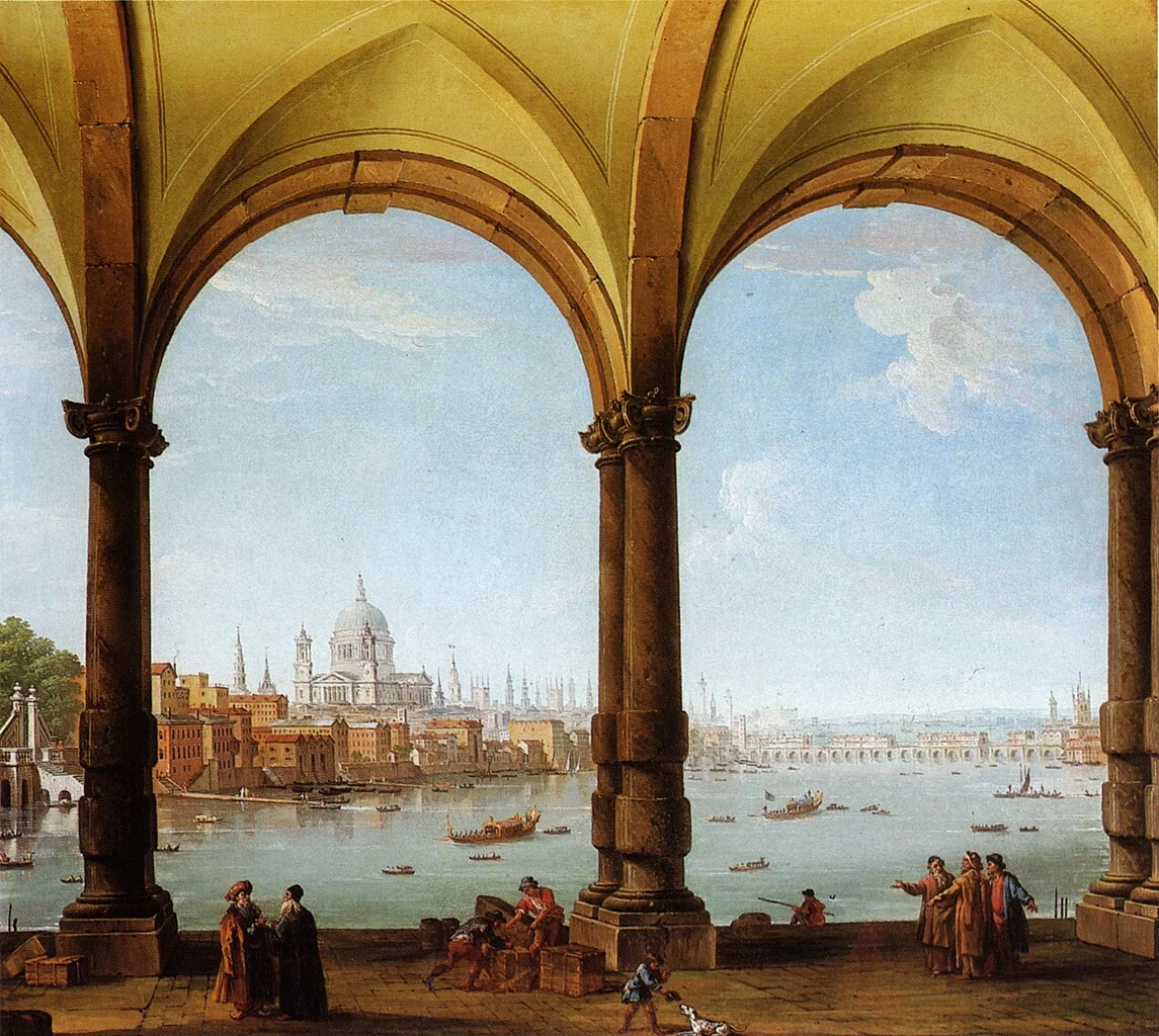 Veduta di Londra